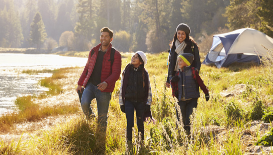 family camping