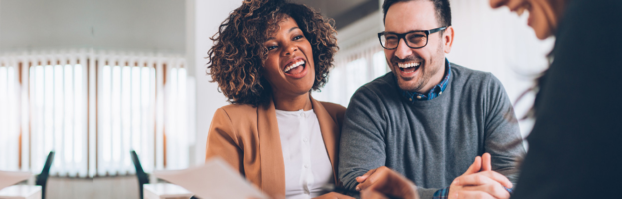 couple meeting with financial planner